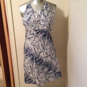 Ann Taylor Halter Dress 0